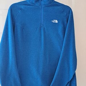 The North Face Women’s Teal TKA Quarter-Zip Fleece Pullover Size Large